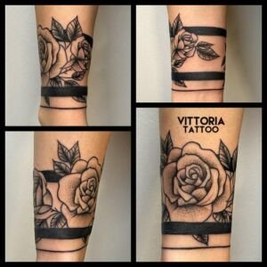 Lignes & Roses By Vittoriatattoo-studio De Tatouage à Aubusson 23200 Creuse