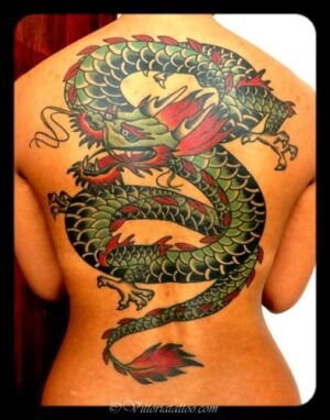 dragon tattoo by vittoria tattoo