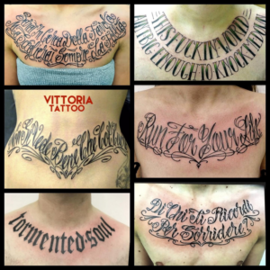 Lettering Tattoo-vittoria Tattoo