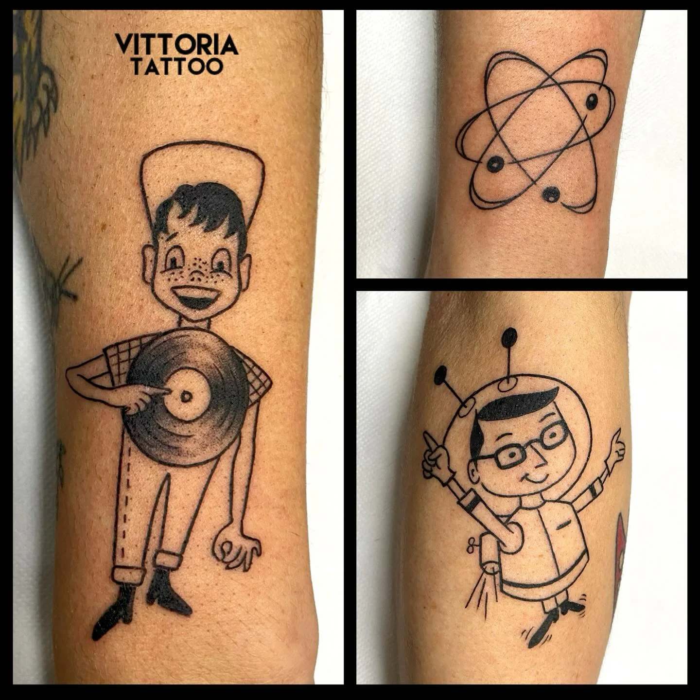 FUN TRIO TATTOO By Vittoriatattoo- Studio De Tatouage Aubusson 23200 Creuse