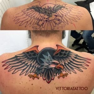 cover tribal avec un aigle