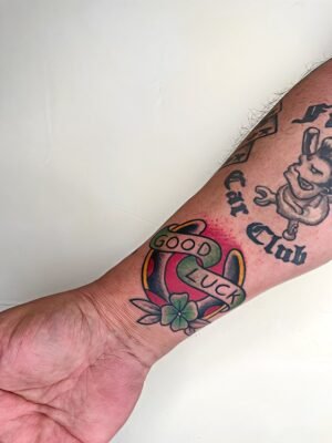 Oldschool Tattoo-horse-shoe-vittoriatattoo