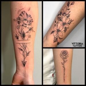 tatouages fin feminin